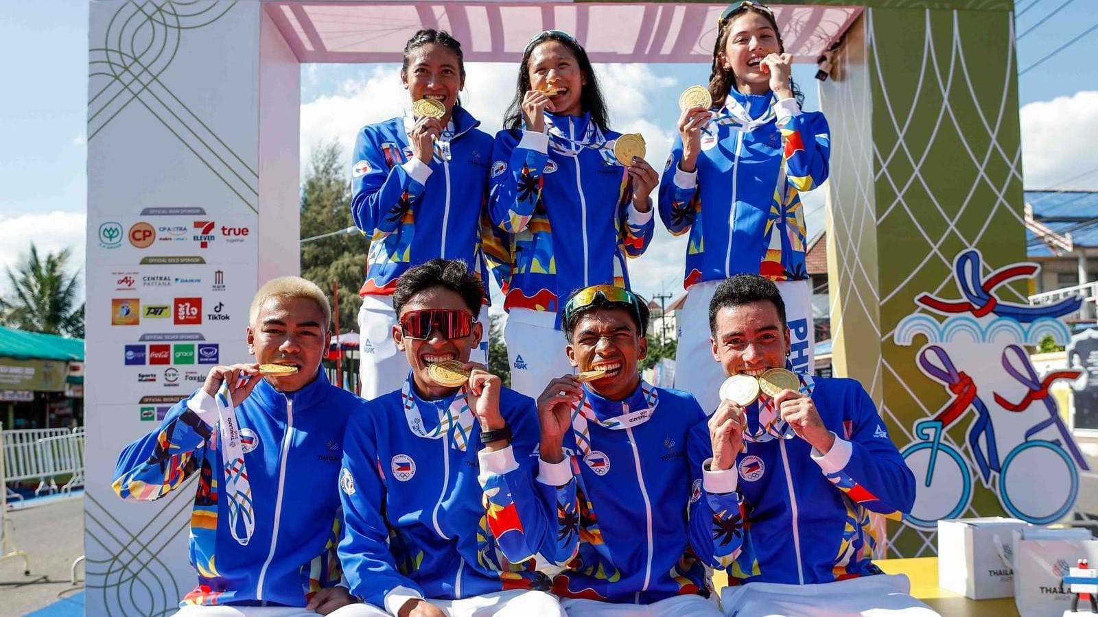 SEA Games: Philippines goes three-for-three in triathlon relay
